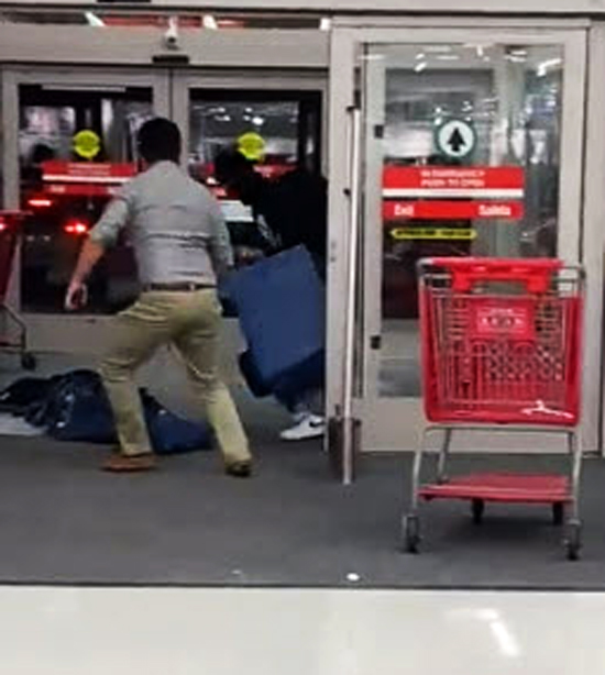 "Now that Democrats have become the party of crime and Democrat-run cities have become sanctuary cities for criminals, it's not uncommon to see nogoodniks casually walking out of stores with merchandise they didn't buy. And I'm not talking about a magazine they stuck under their jacket. I'm talking crates of clothing, where they also stole the crate in which they stuffed the clothes." - Louder With Crowder