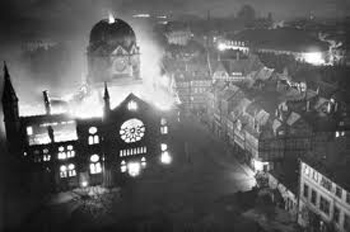 Hitler’s ‘Night of Broken Glass’ showed as never before his real determination to eliminate the Jewish population from Europe. It opened the floodgates of hatred, bile and furious action against the Jews that was soon to culminate in the death camps of the Reich and the deaths of 6 million people.
