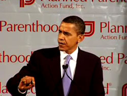 Obama loves the late Margaret Sanger so much it is as if he would like to see her a Saint.